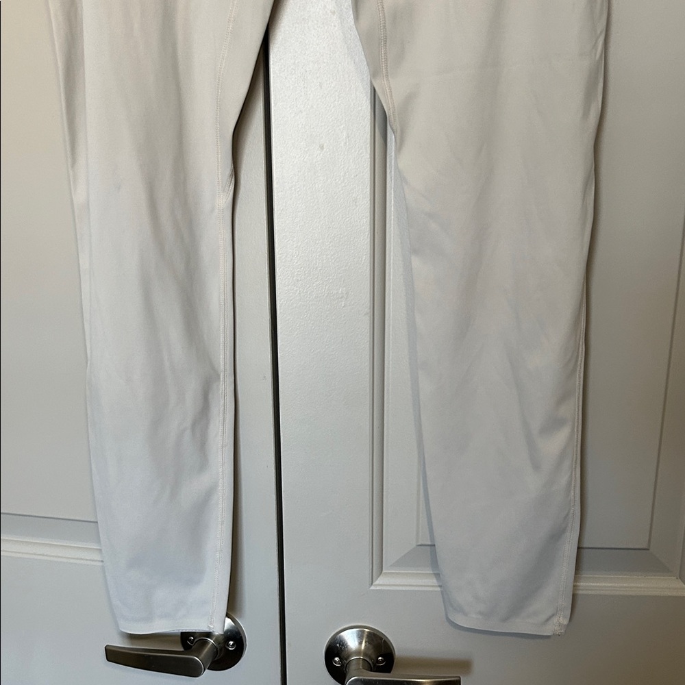 Forever 21 Cream High-Waisted Leggings - Picture 8 of 10